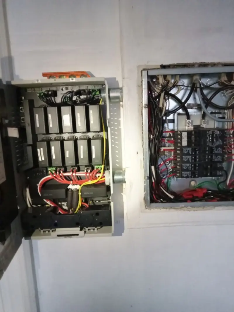 Electrical panel upgrade completed for Security Camera Wiring in St. James City